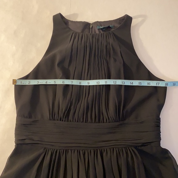 Black Friday Sale❗️ Lauren Ralph Lauren chiffon black evening dress - Picture 9 of 14